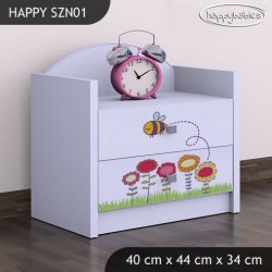 Nočna omarica Happy babies BZZ 06 SZN1